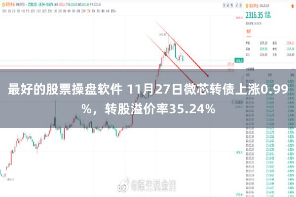 最好的股票操盘软件 11月27日微芯转债上涨0.99%，转股溢价率35.24%